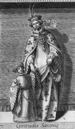 Gertrud   av Sachsen (Billung) (1028..1035)-1113